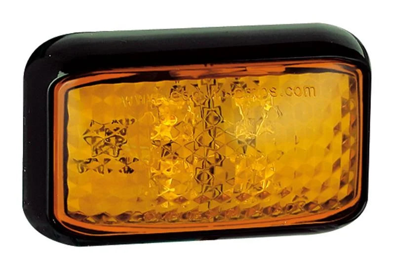 Feu clignotant latéral LED orange 12/24 V, 40 cm | 35AME