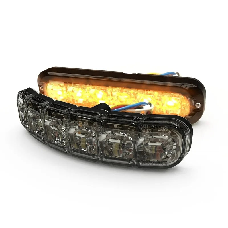 Feu LED Ultraflex | R65 6 | LED | 12-24v | ambre + blanc | ED3794AW