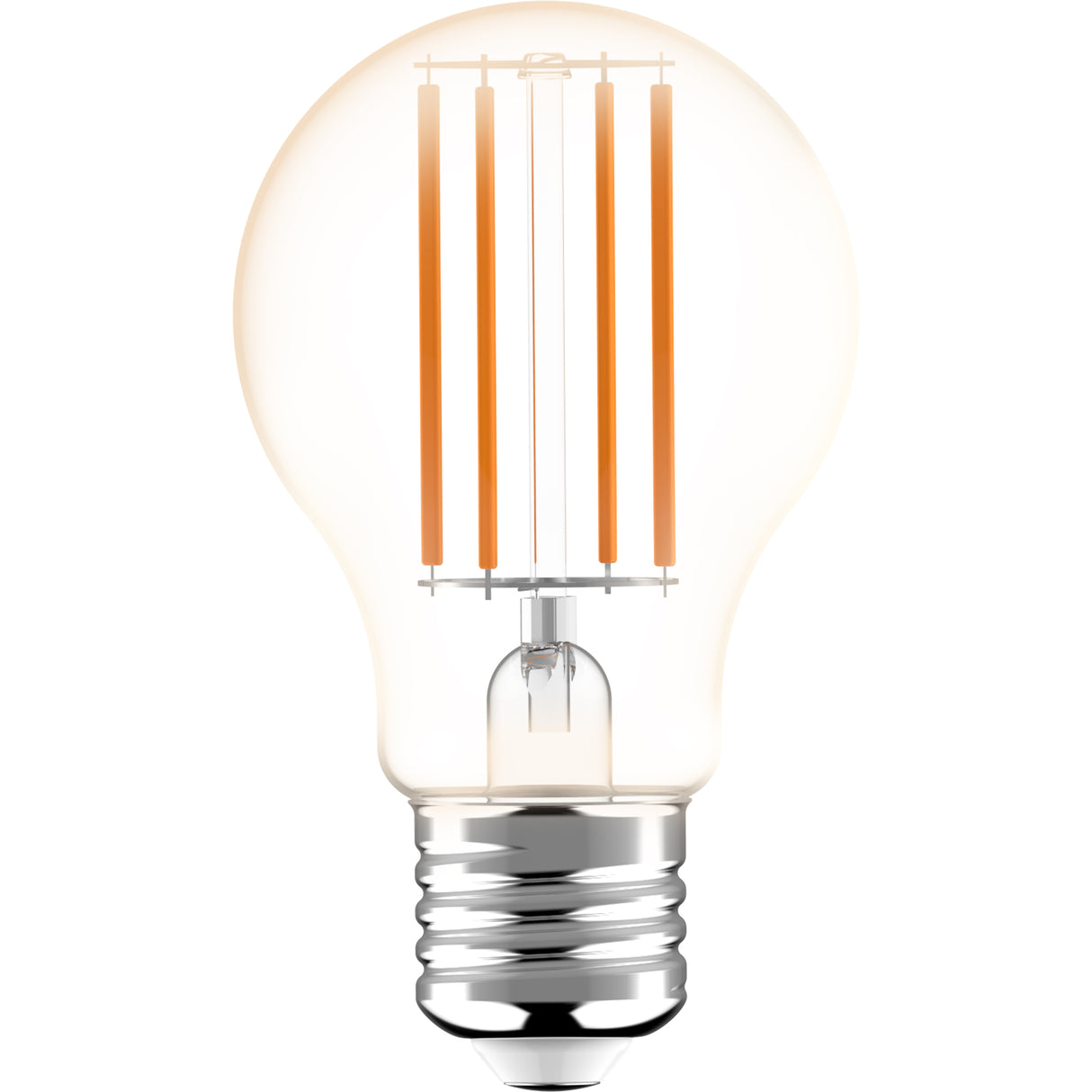 LED Filament Lamp E27 470 Lumen - 2.2W - Warmwit 3000K - Helder Glas