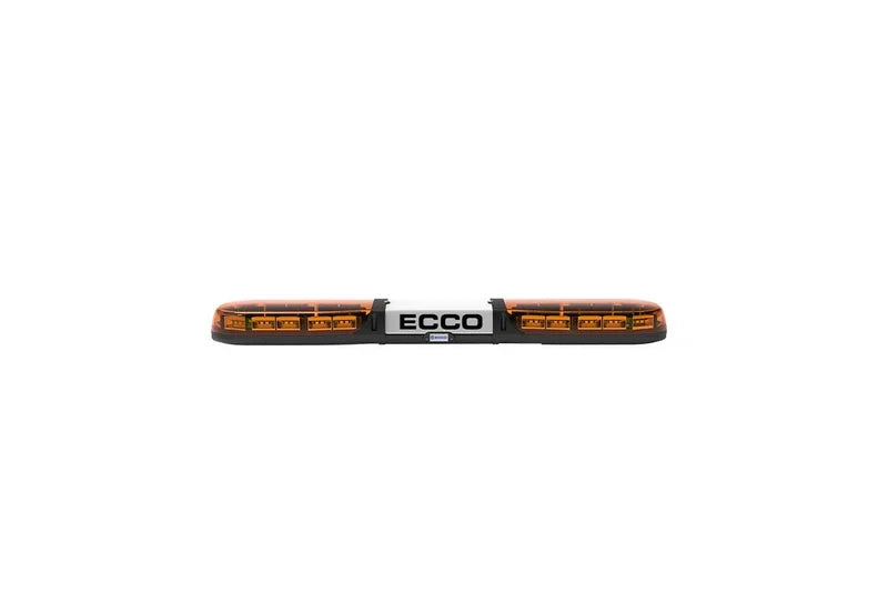 LED flitsbalk amber | 13 serie | ECE-R65 amber | wit midden | 1000mm | 24 LE | 13-01001-E