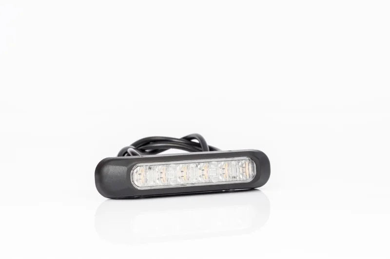 Feu clignotant LED R65 à 6 LED ambre | 10-30v | S10F6200A