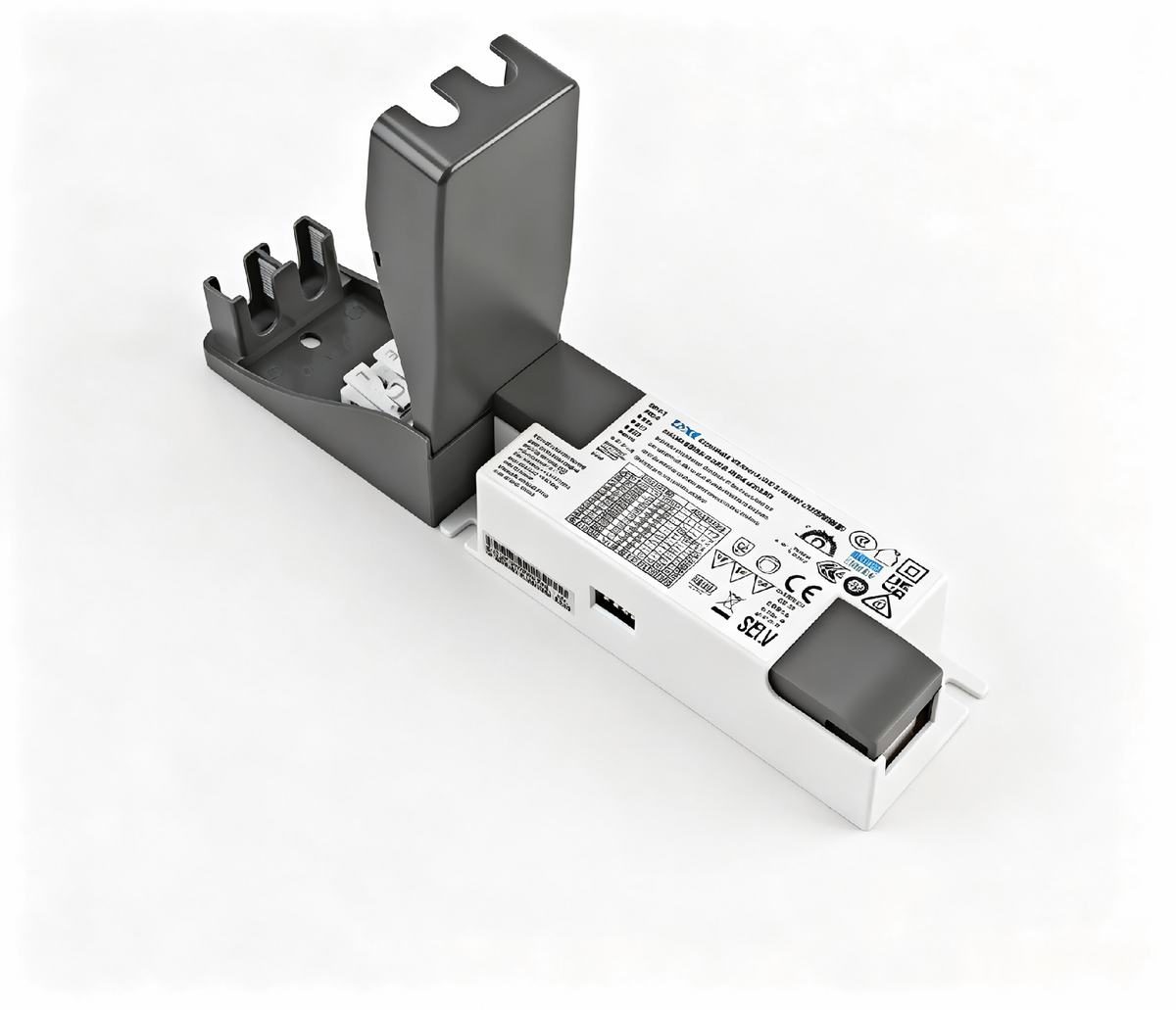 Boke LED-driver 21-40W met aansluitkast zonder deksel