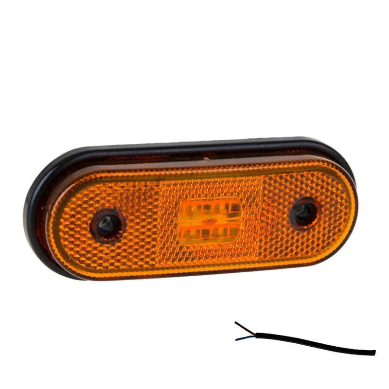 Feu de position LED orange | 12-24v | câble de 50cm | MV-1400A