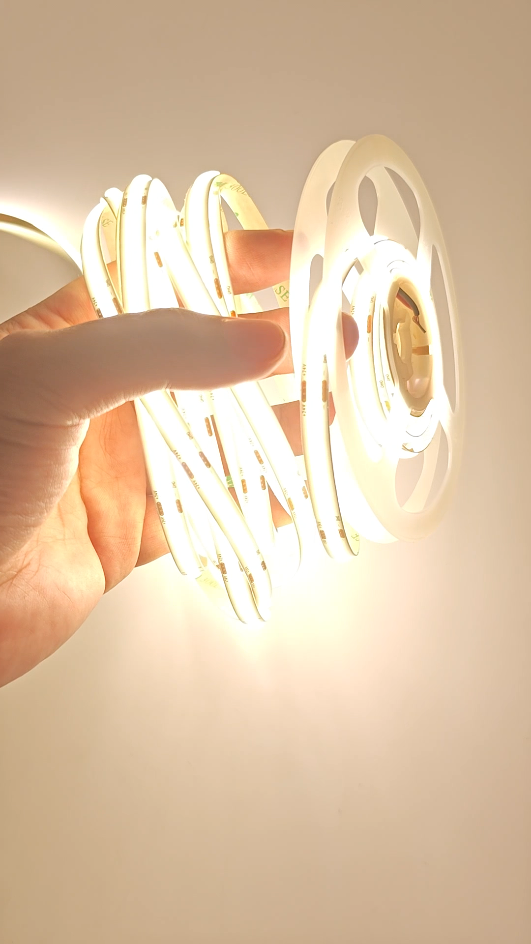 COB LEDstrip warmwit 2700K 5 meter | 24V DC - 8W/m - 320 LED's/m | IP20 | dimbaar