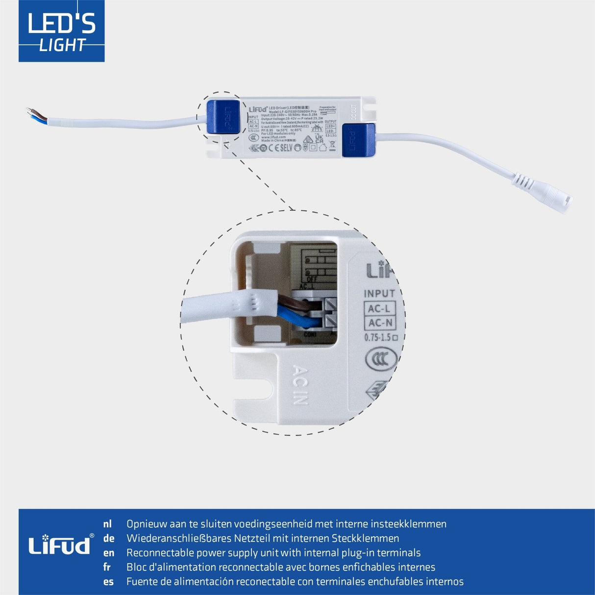 LED Paneel 60x60 cm - 40W - 4000 Lumen - Koelwit 4000K - Inclusief Driver - 4 Stuks
