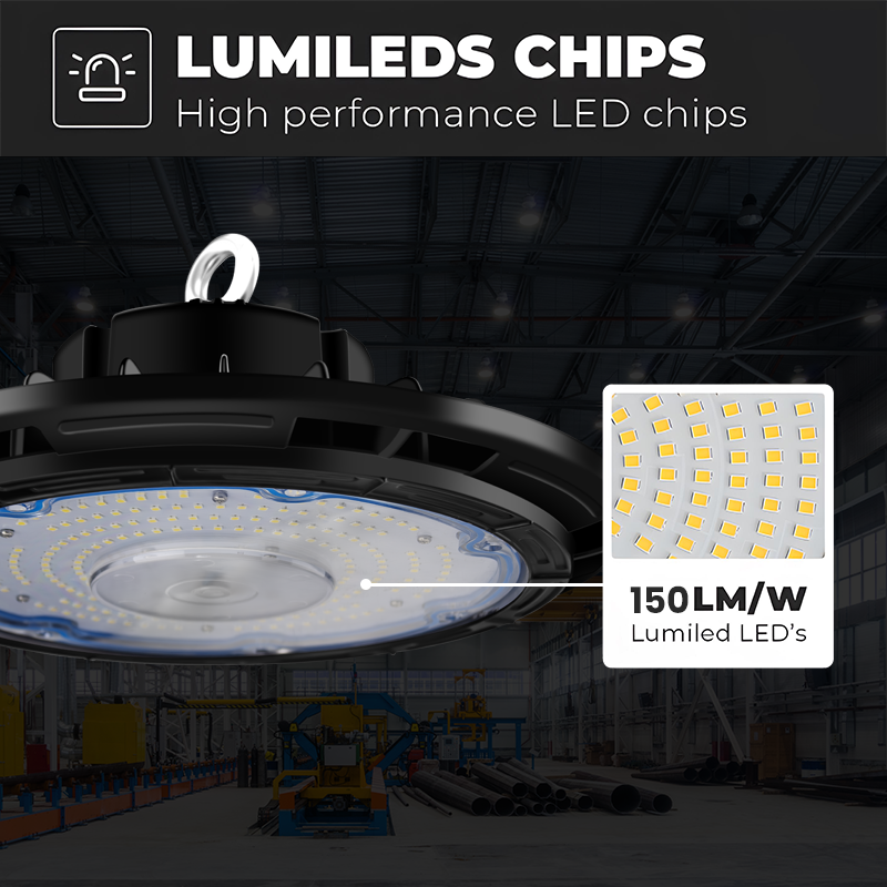 UFO LED Highbay 200W 30000lm - Daglichtwit 6000K - DALI 2.0 Dimbaar - IP65 - 230V