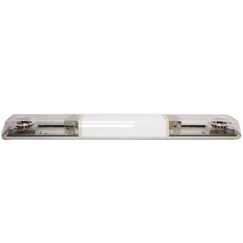 Barre de signalisation LED série 60 | R65 | ambre | 12v | 2 LED | 1372mm. | 60-00428-V