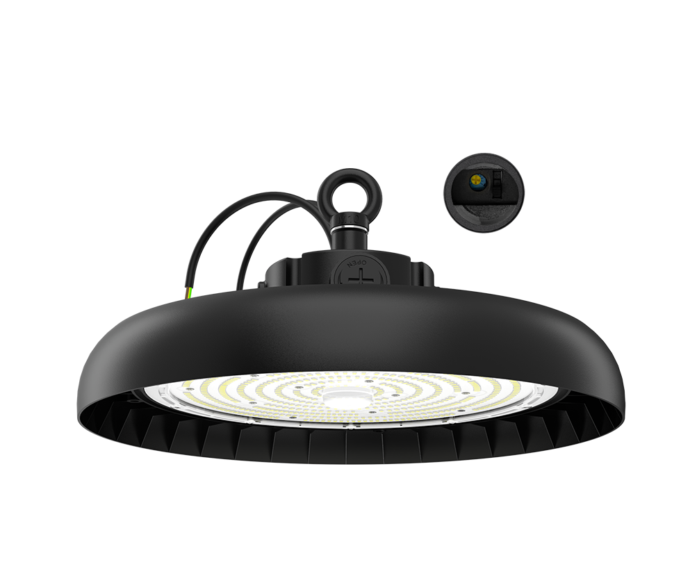 UFO LED Highbay 120W-160W-200W 36000lm - Koelwit 5000K - Instelbaar Vermogen - IP65 - 230V