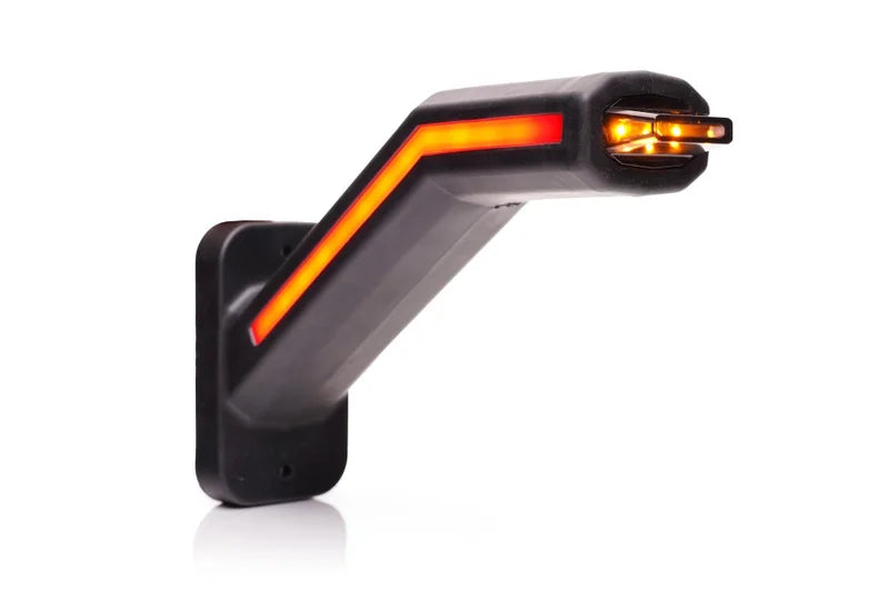LED Breedtelamp Rechts met Knipperlicht Neon 12/24V | MB-8000