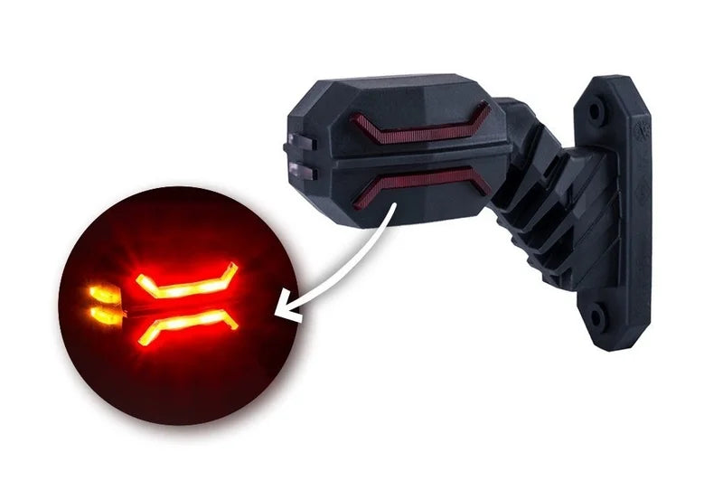 Feu de gabarit LED compact gauche 12-24v | MB-6051RWA