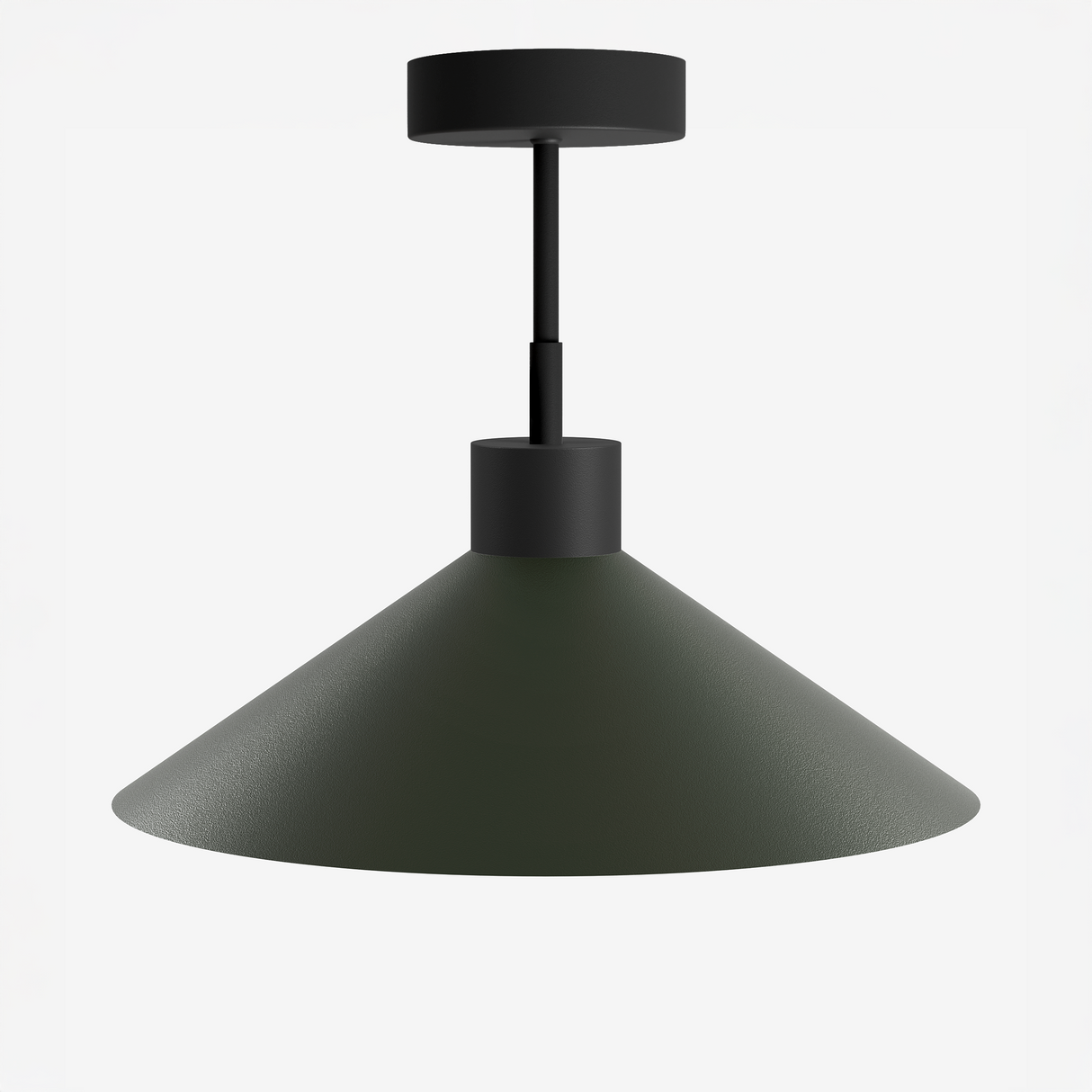 Switch Ceiling 1L - Cone L - Plafonnier - 11 couleurs, 12 abat-jour