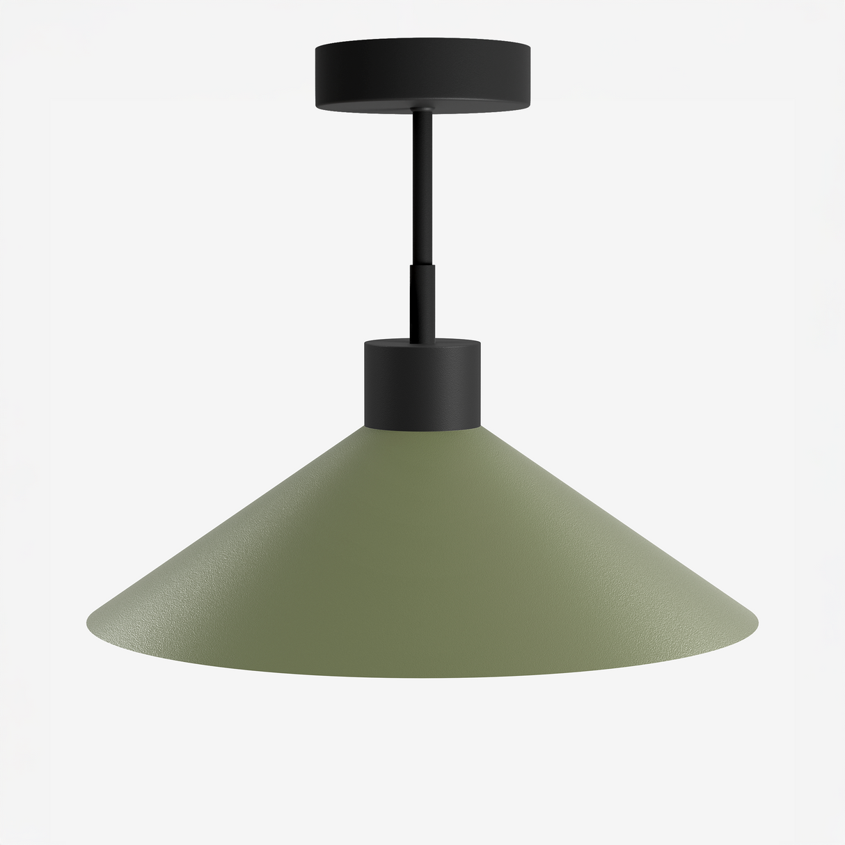 Switch Ceiling 1L - Cone L - Plafonnier - 11 couleurs, 12 abat-jour