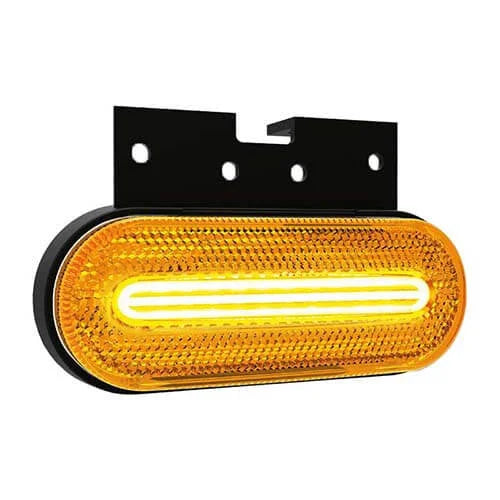 Feu de gabarit latéral LED avec clignotant 12/24V 50cm | M10ZK-150A