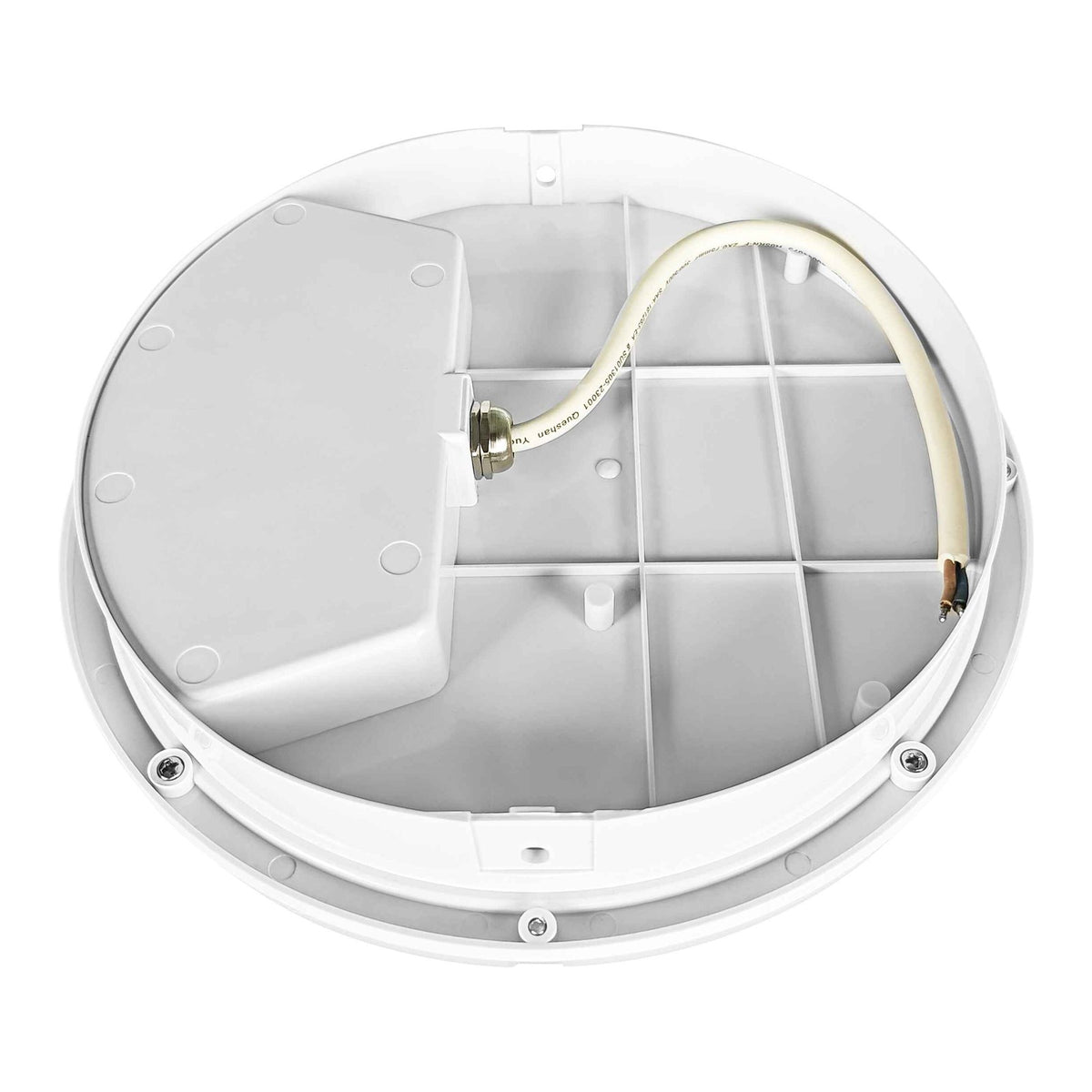 LED Bulkhead Rond Ø165mm - Daglichtwit 6000K - 1.650lm - 15W - IP66 - 230V