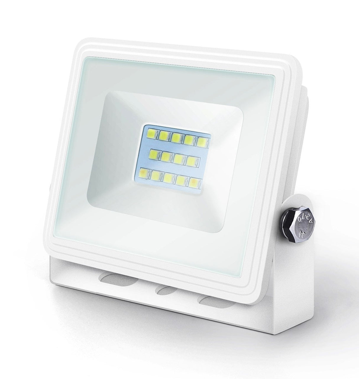Buitenlamp wit | LED 10W=90W schijnwerper | daglichtwit 6400K | waterdicht IP65 - LEDPLANET.NL