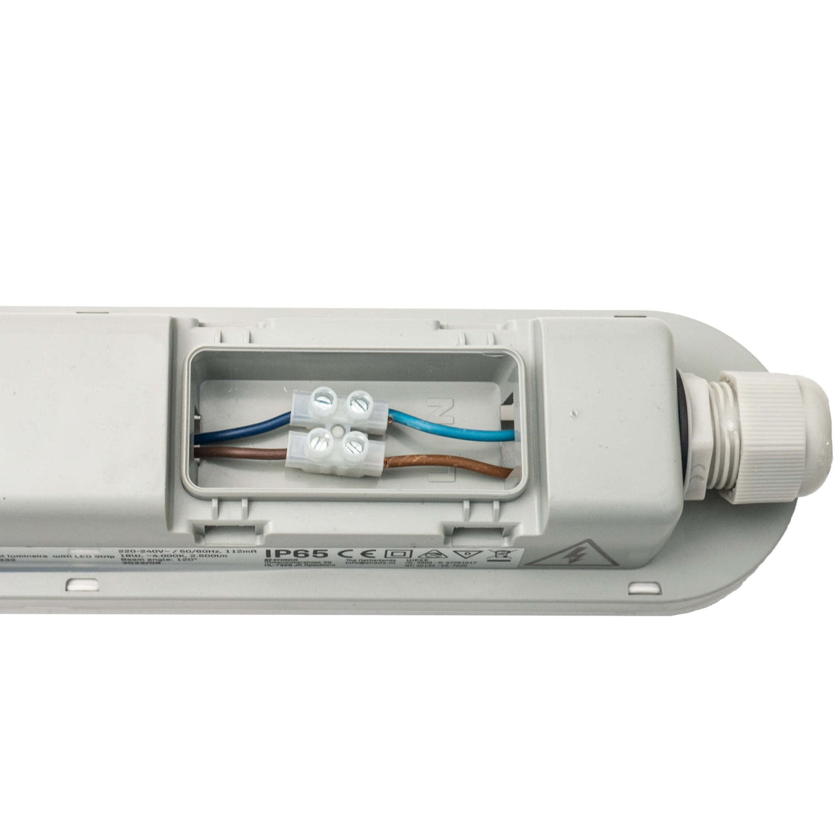 LED TL Armatuur 2500 lumen - 18W - Koelwit 4000K - IP65 Waterdicht - 120cm - 2 stuks