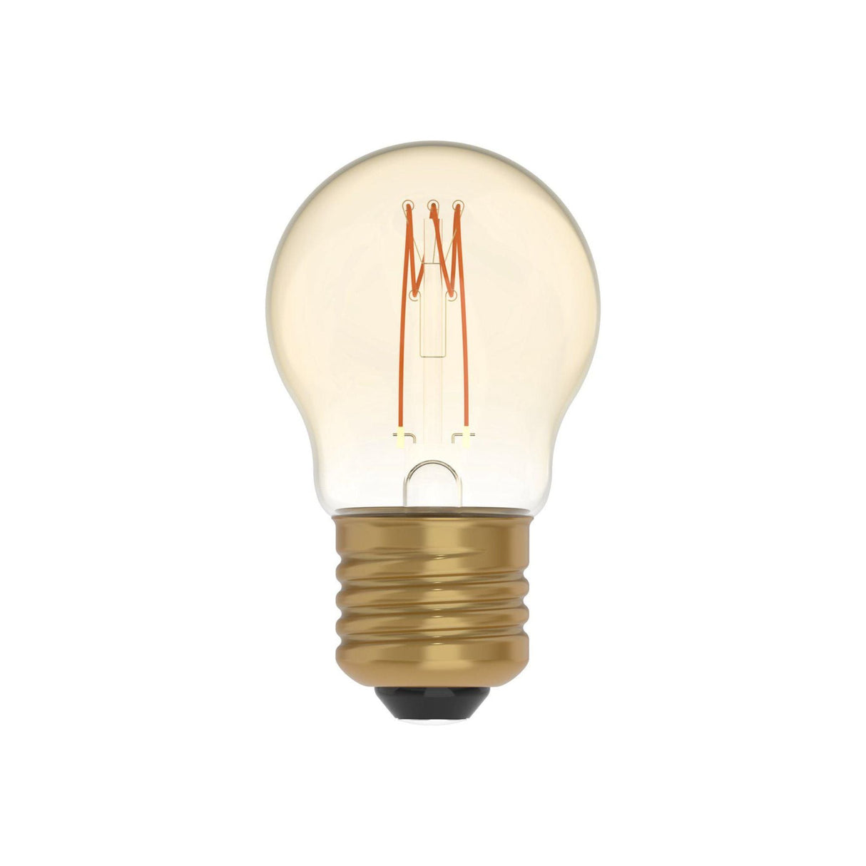 LED Filament Lamp Goud 136 Lumen - 2.5W - 1800K Extra Warmwit - Dimbaar - E27 - G45