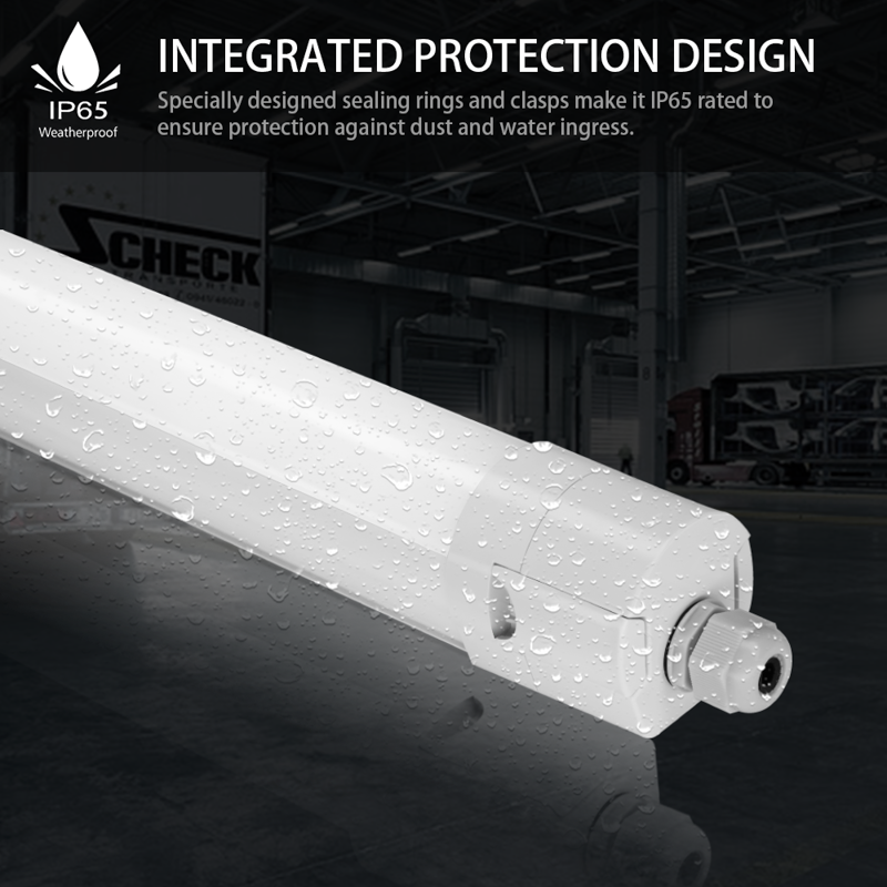 LED armatuur TL 150cm 5160lm 4000K IP65 weerbestendig voor vochtige omgevingen