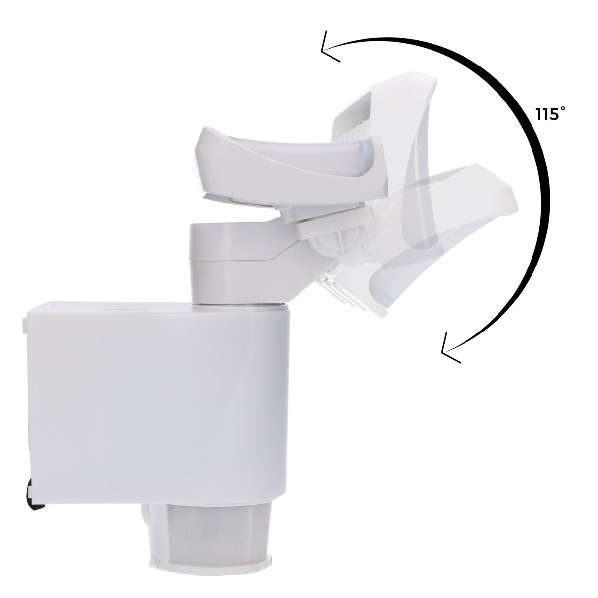 LED Schijnwerper met Bewegingssensor - 1400 lumen - Koelwit 4000K - Wit