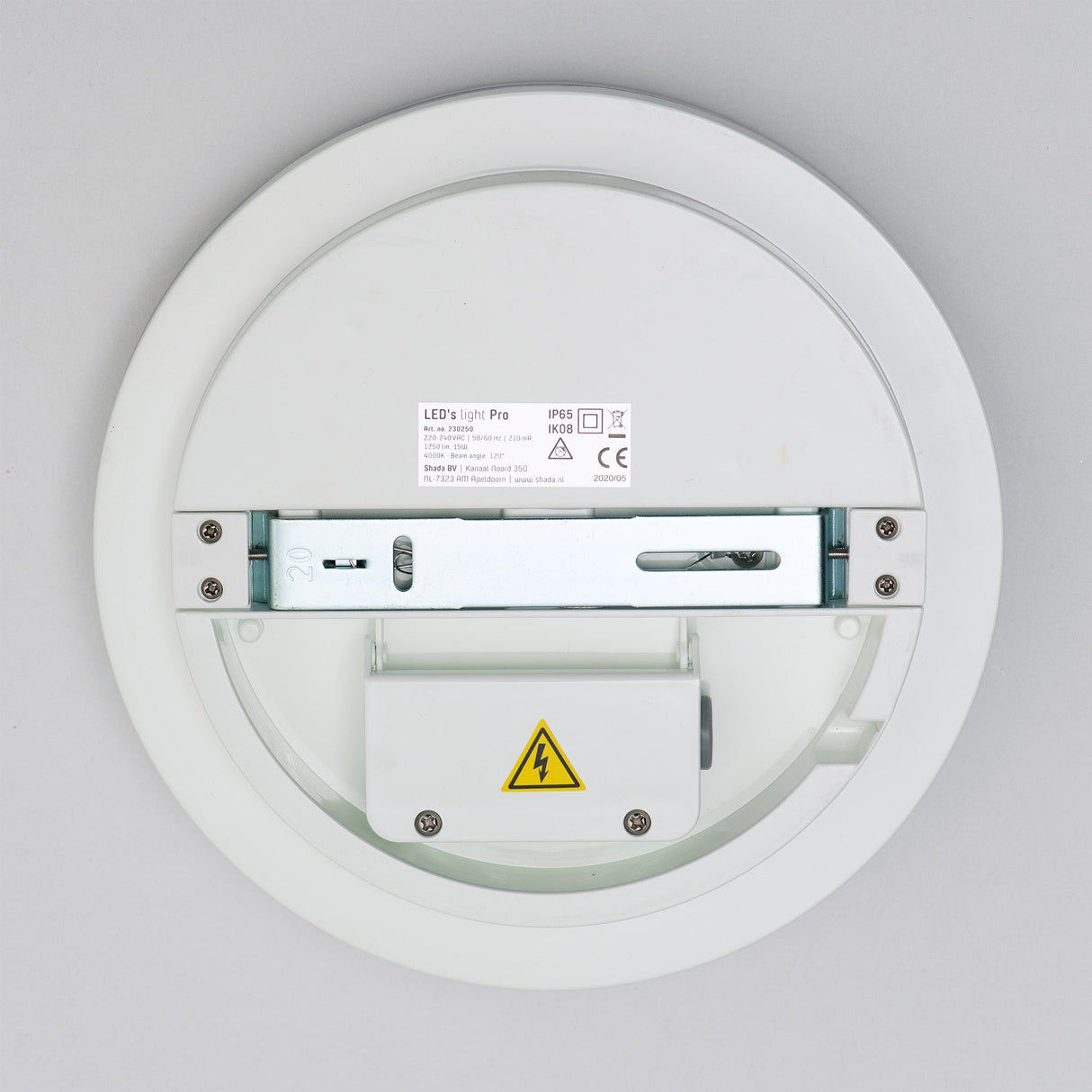 Industrial Waterdichte LED Plafondlamp ø 33 cm - Voor Binnen & Buiten - Koel wit