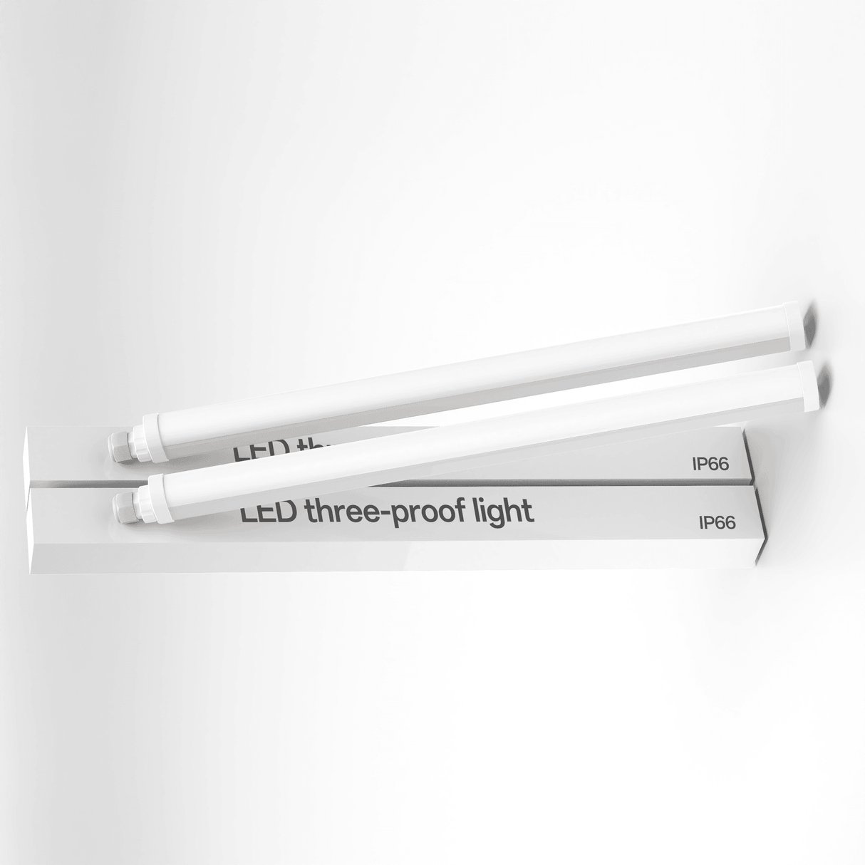 LED armatuur tl 150cm 4320lm 4000K IP66 met twee heldere lampen voor binnen en buiten