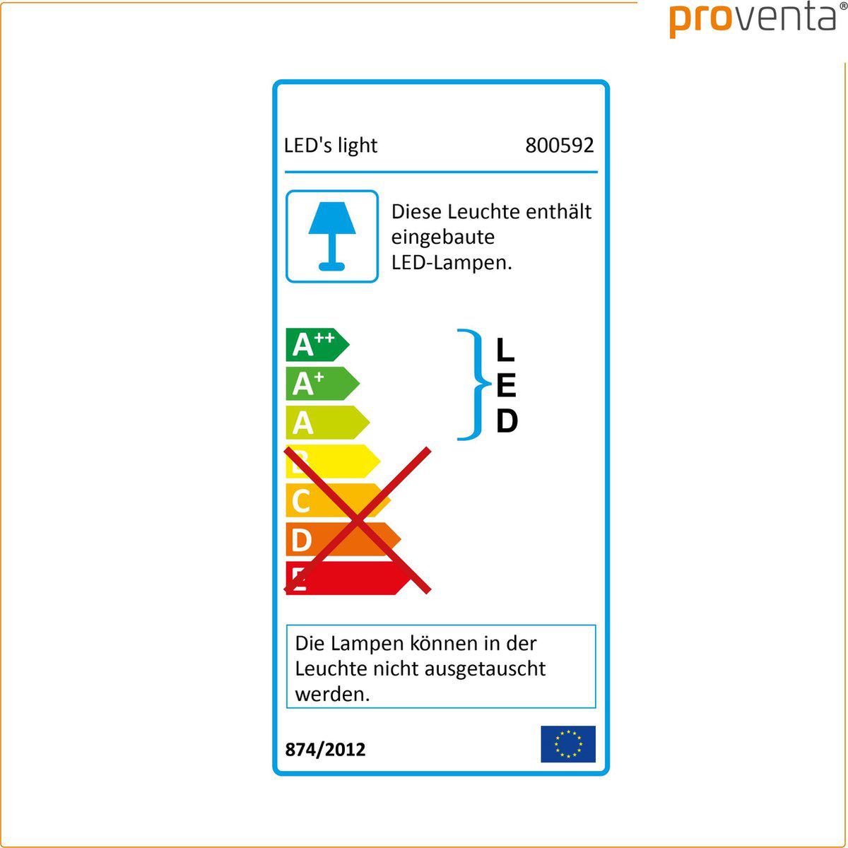 LED Plafondlamp 1500 lumen - 15W - 3000K - IP44 - Ø30cm - Badkamer