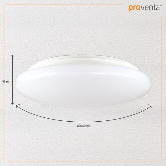 LED Plafondlamp 1500 lumen - 15W - 3000K - IP44 - Ø30cm - Badkamer