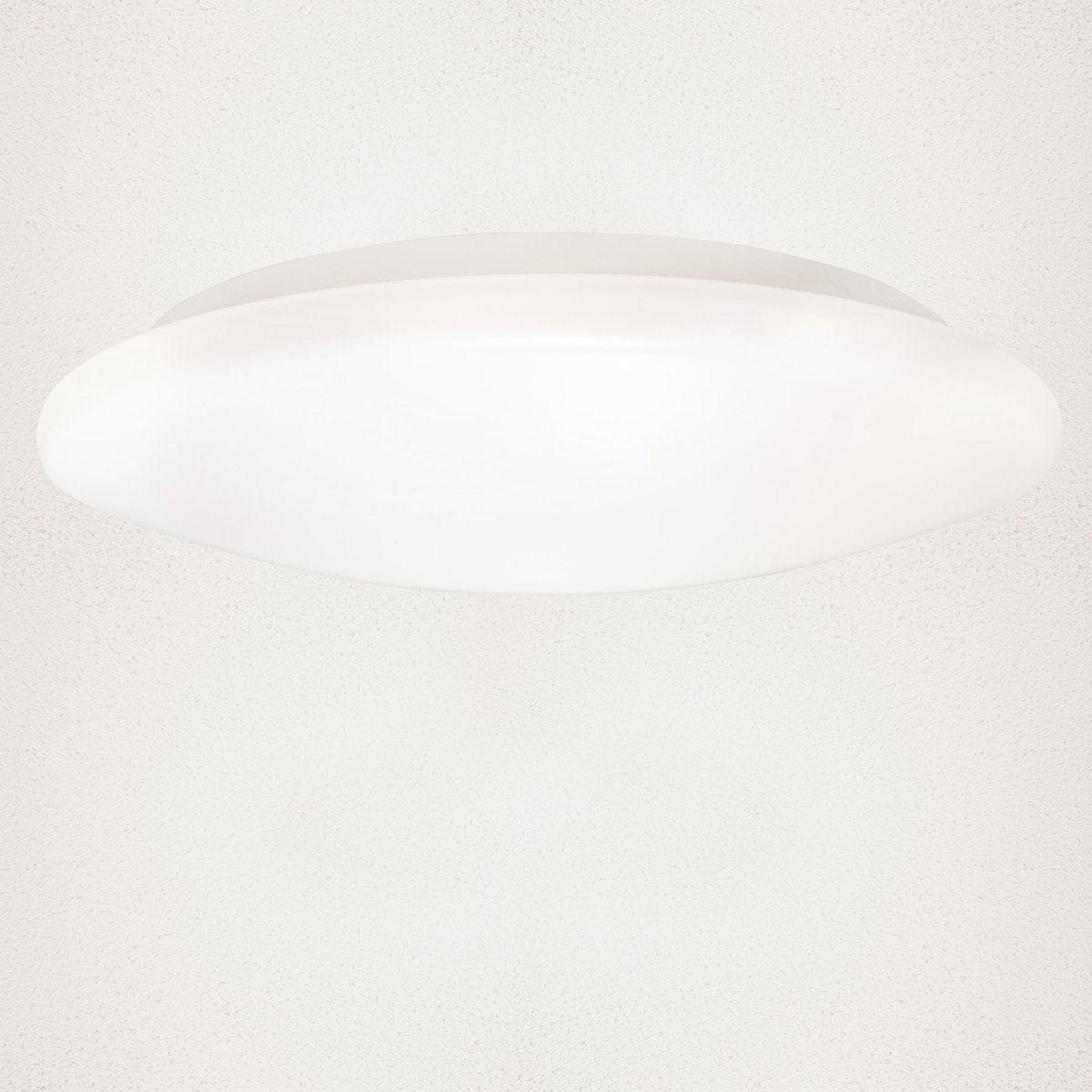 LED Plafondlamp 1600 Lumen - 18W - Warmwit 3000K - IP44 Spatwaterbestendig - Ø 37 cm