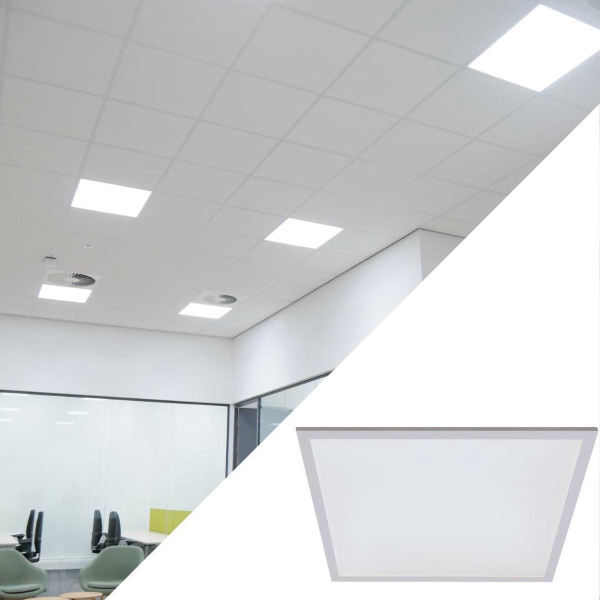 Panneau LED 60x60 cm – 3450 lumens – 35 W – Blanc chaud 3000 K – UGR19 – Driver inclus