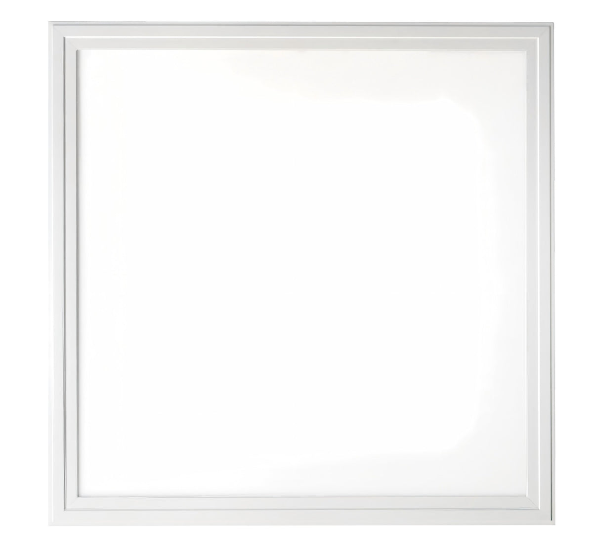 Edge-lit LED paneel 62x62 met wit frame, UGR<19