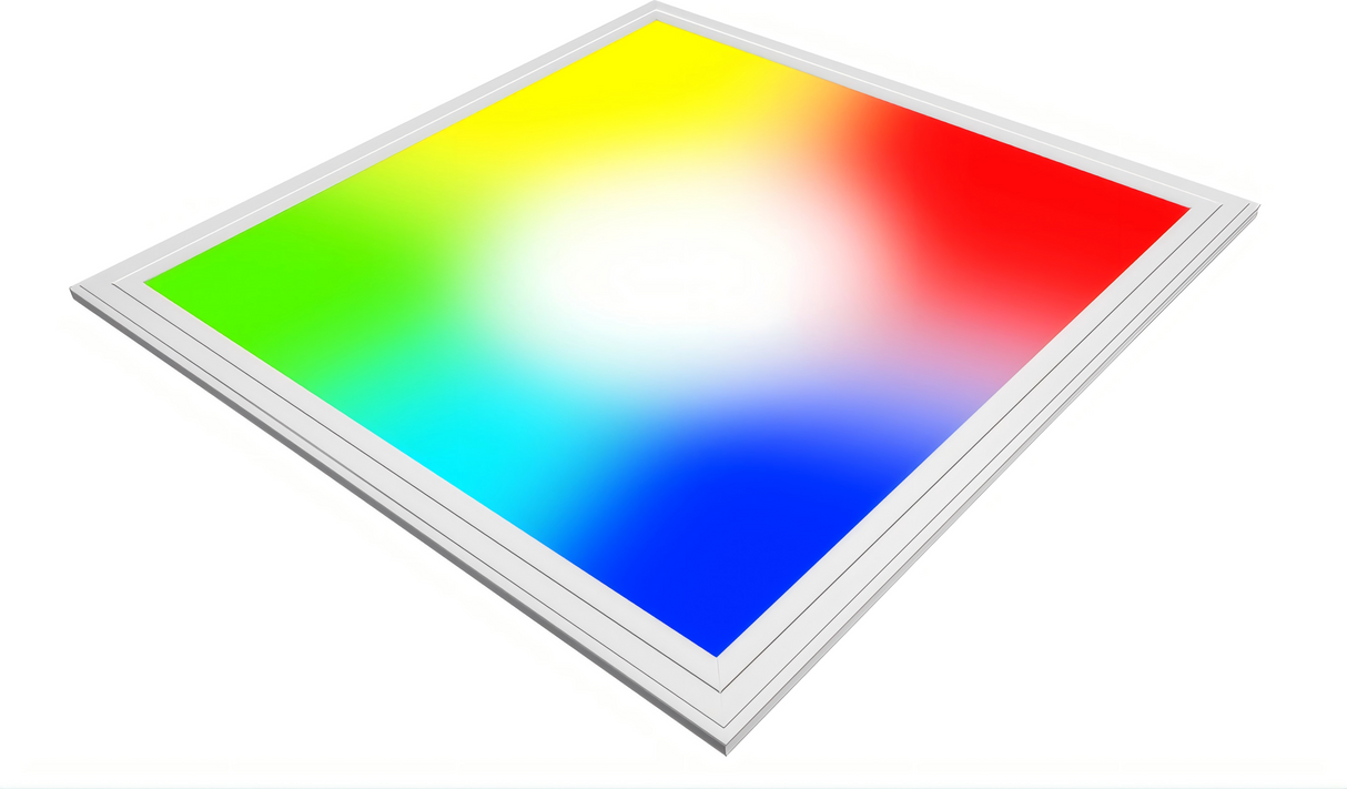 LED paneel 60x60cm 4000lm 3000K IP20 van Blls met kleurrijke verlichting