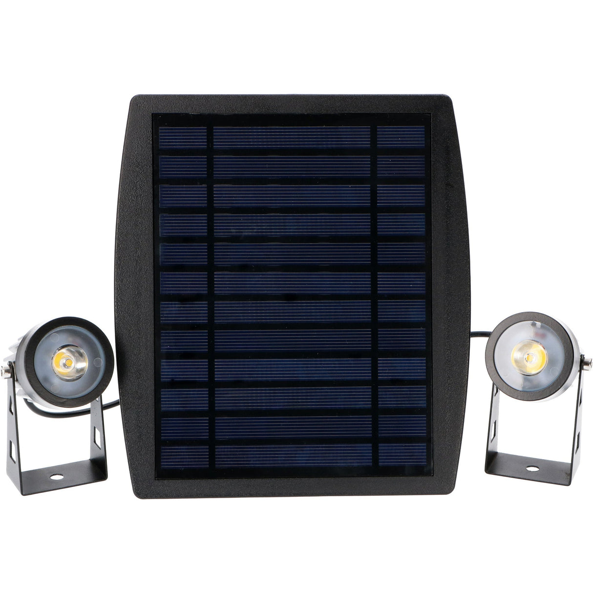 LED Solar Tuinspot 140 Lumen - Warmwit 3000K - IP65 - 2 Stuks - Zonnepaneel
