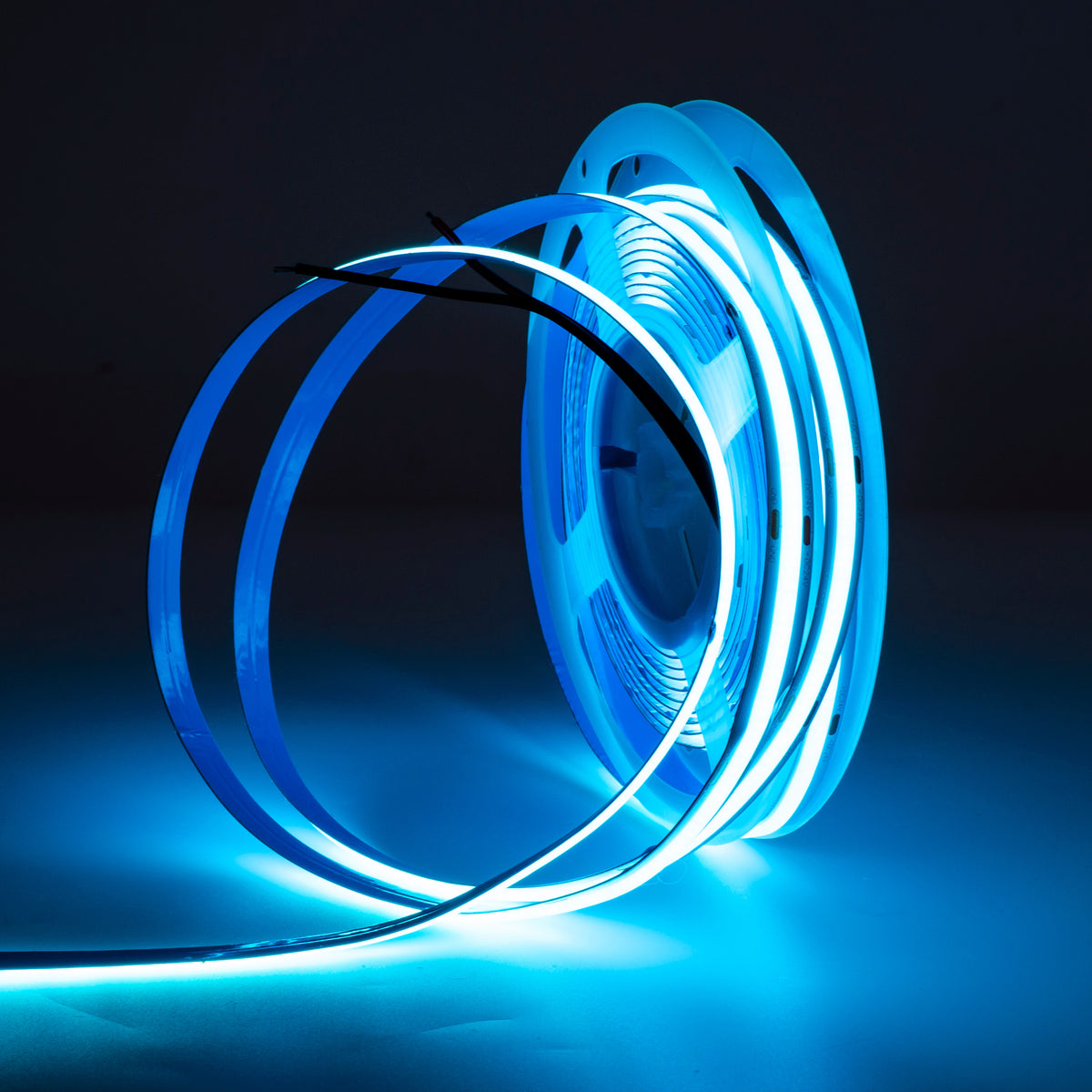 COB LED Strip, Blauw, 24V