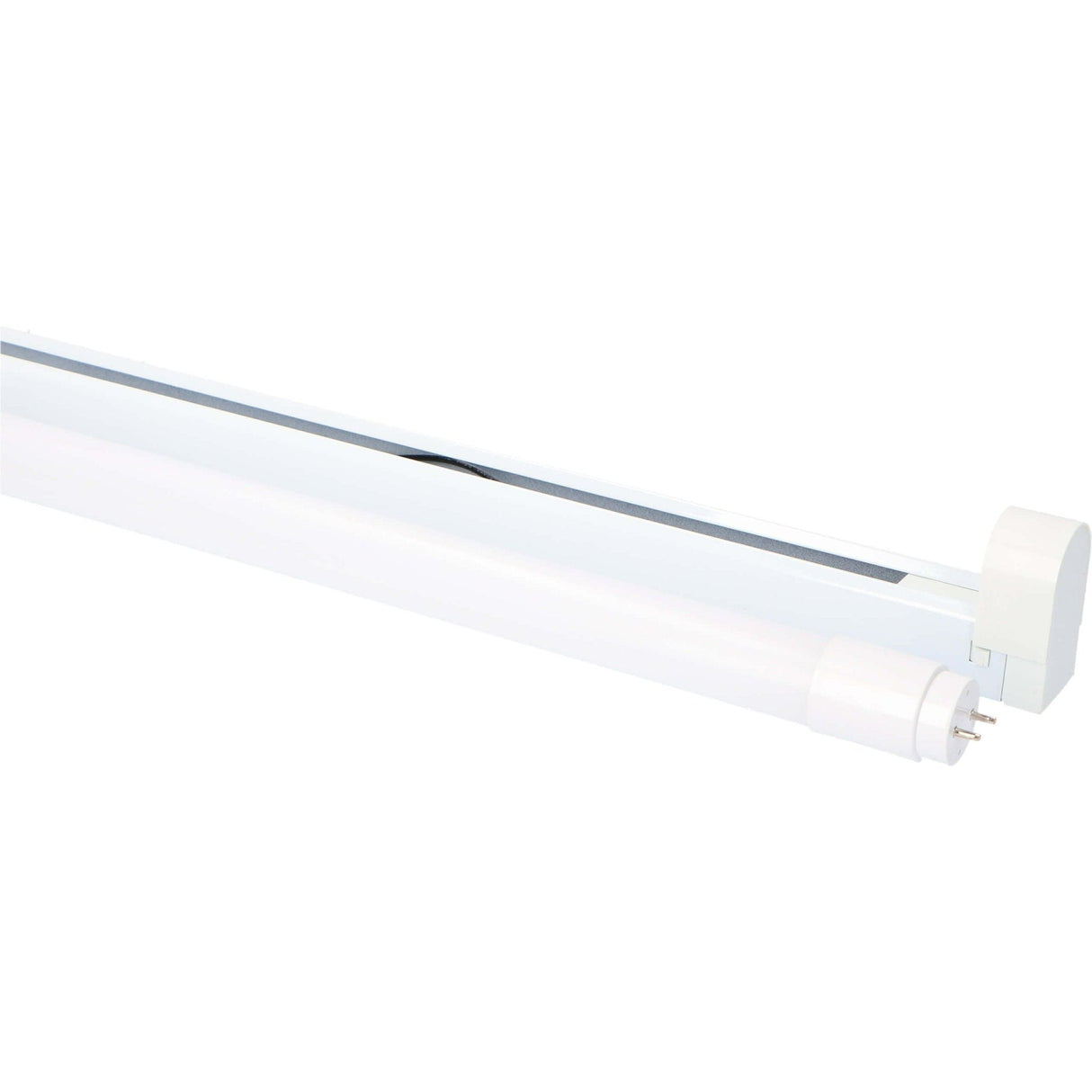 LED TL-armatuur 1900 lumen - 18W - Koelwit 4000K - Vervangbare buis - 120cm - 4 stuks