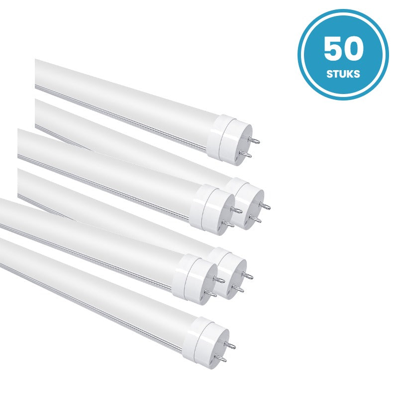 Doos met 50 LED TL buizen T8 120cm 18W neutraalwit 5000K