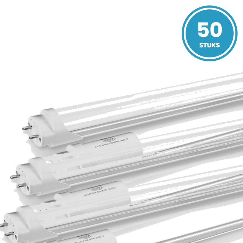 Doos met 50 LED TL buizen T8 150cm 25W koelwit 4000K