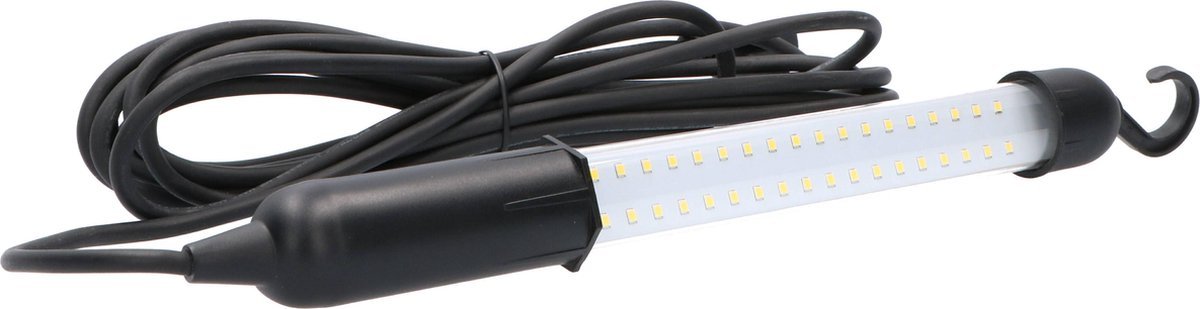 LED Werklamp - 300 lm - 4W - Koelwit 5000K - 160° - 5m snoer - Haak - IP20 - 230V