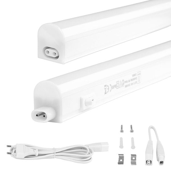 LEDbar 230V AC | 14W=140W | daglichtwit 6500K | stekker 150cm - 1173mm - LEDPLANET.NL
