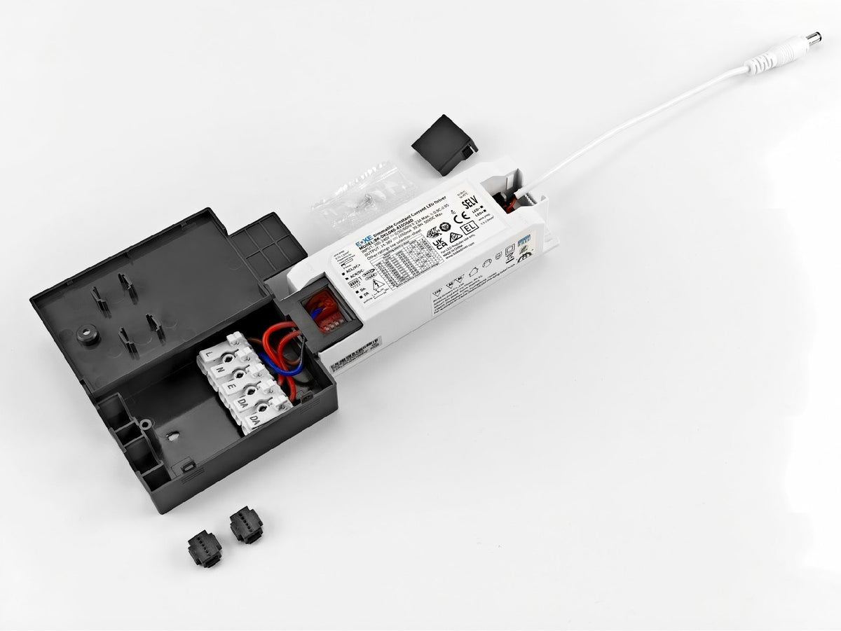 Boke DALI LED-driver met aansluitkast voor LED-paneel