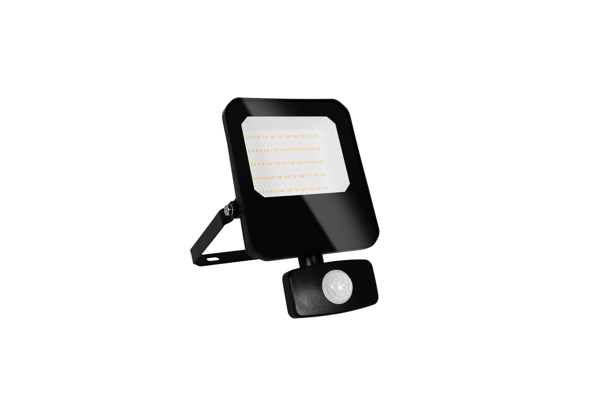 LED Schijnwerper 4200 lumen - 30W - Koelwit 4000K - Bewegingssensor - Daglichtsensor - IP65 Waterdicht