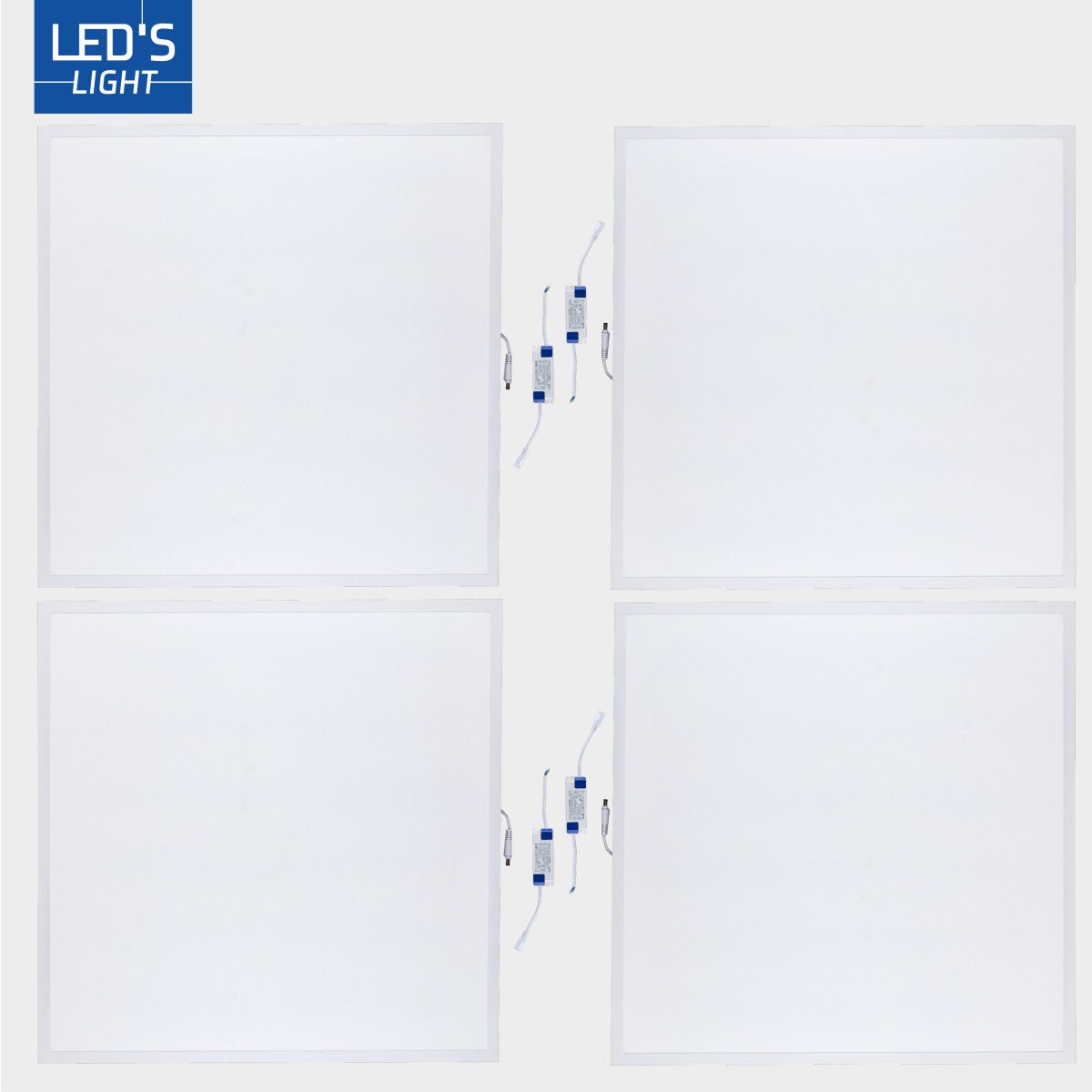 LED Paneel 4000 lumen - 40W - Koelwit 4000K - 60x60cm - Inbouw - UGR<22
