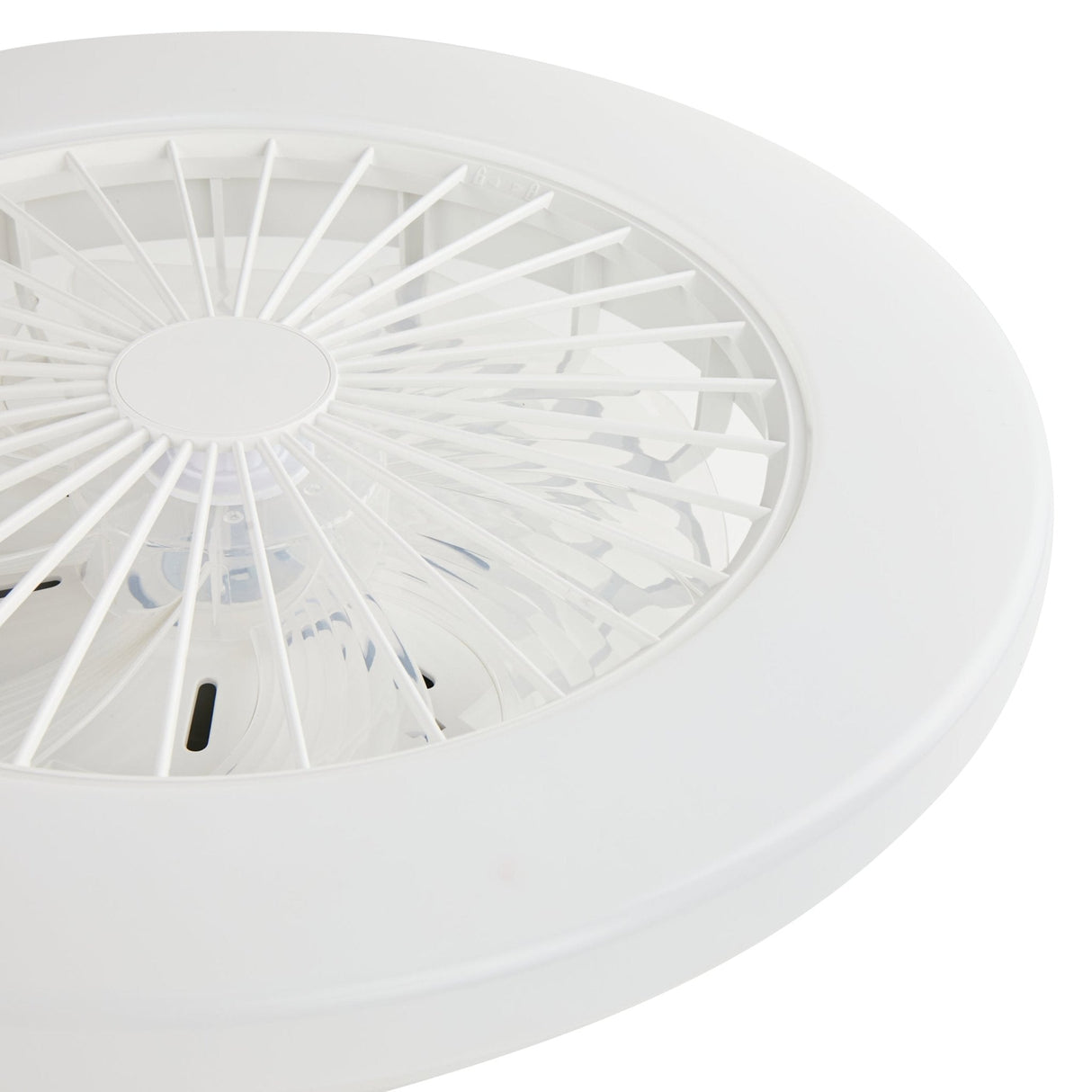 LED plafondventilator 3400 lumen - 55W - instelbaar 2000K-4000K - afstandsbediening - 48cm - wit