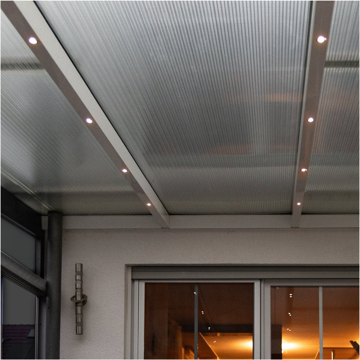 6 PACK - LED's Light PRO mini inbouwspot 3 cm - Voor overkapping, veranda's en inbouwplafonds - Dimbaar - 3 Kleuren plaatjes
