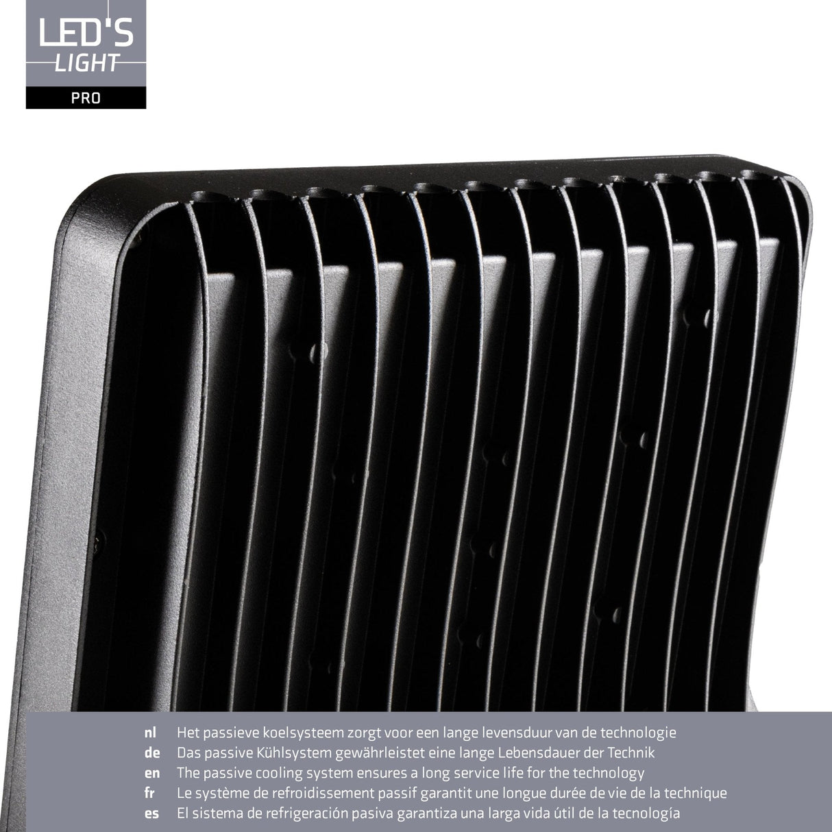 LED Schijnwerper 12750 lumen - 100W - Warmwit 3000K / Koelwit 4000K / Daglichtwit 5000K - IP65 - IK08 - C4 corrosiebestendig - 6 lichtstanden