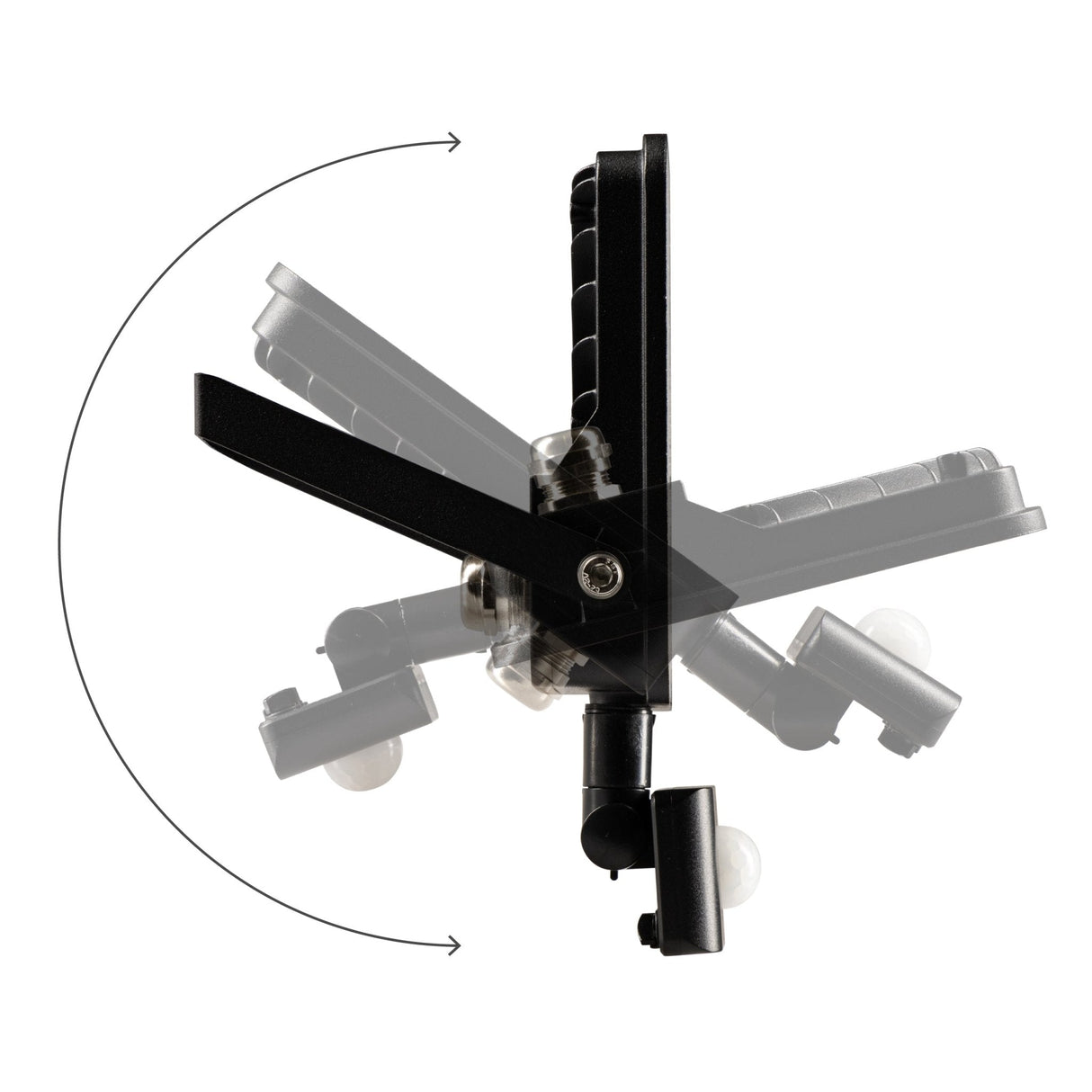 LED's Light Schijnwerper met Bewegingssensor 3600 - Waterdicht & Kantelbaar - 30W