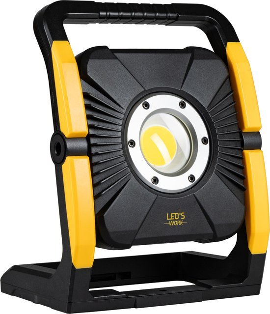LED Accu Werklamp 18V - 5000 lumen - Koelwit 5000K - Compatibel met Makita, Bosch, DeWalt, Metabo