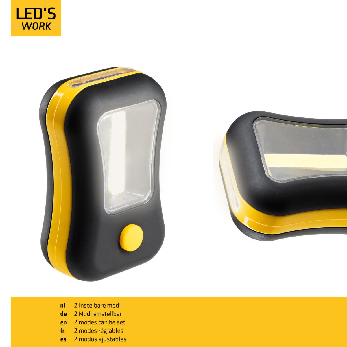 Noodlamp LED Handlamp 150 lumen Daglichtwit - Op 3x AAA batterijen (exclusief) - Compact