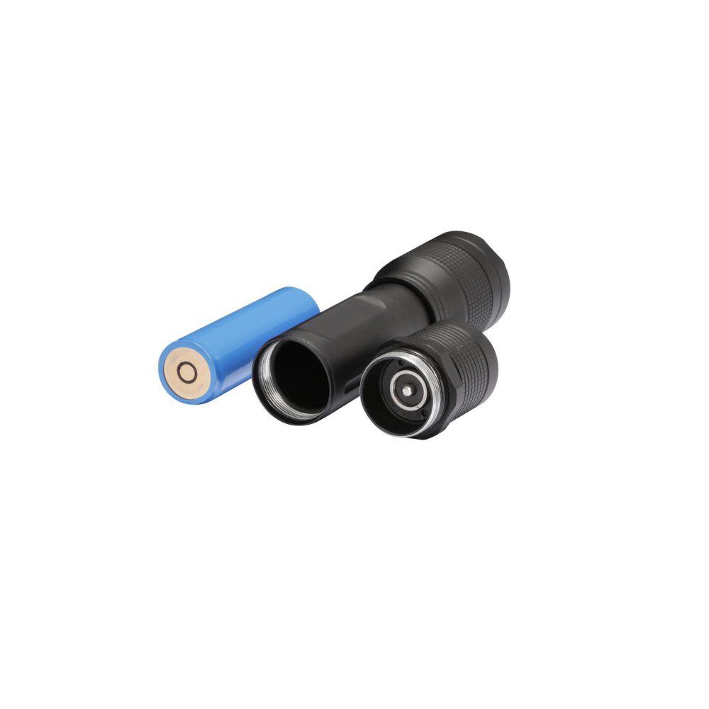LED's Work Professionele LED Zaklamp 2000 - Tot 240 meter bereik - Oplaadbaar & Dimbaar - Zwart