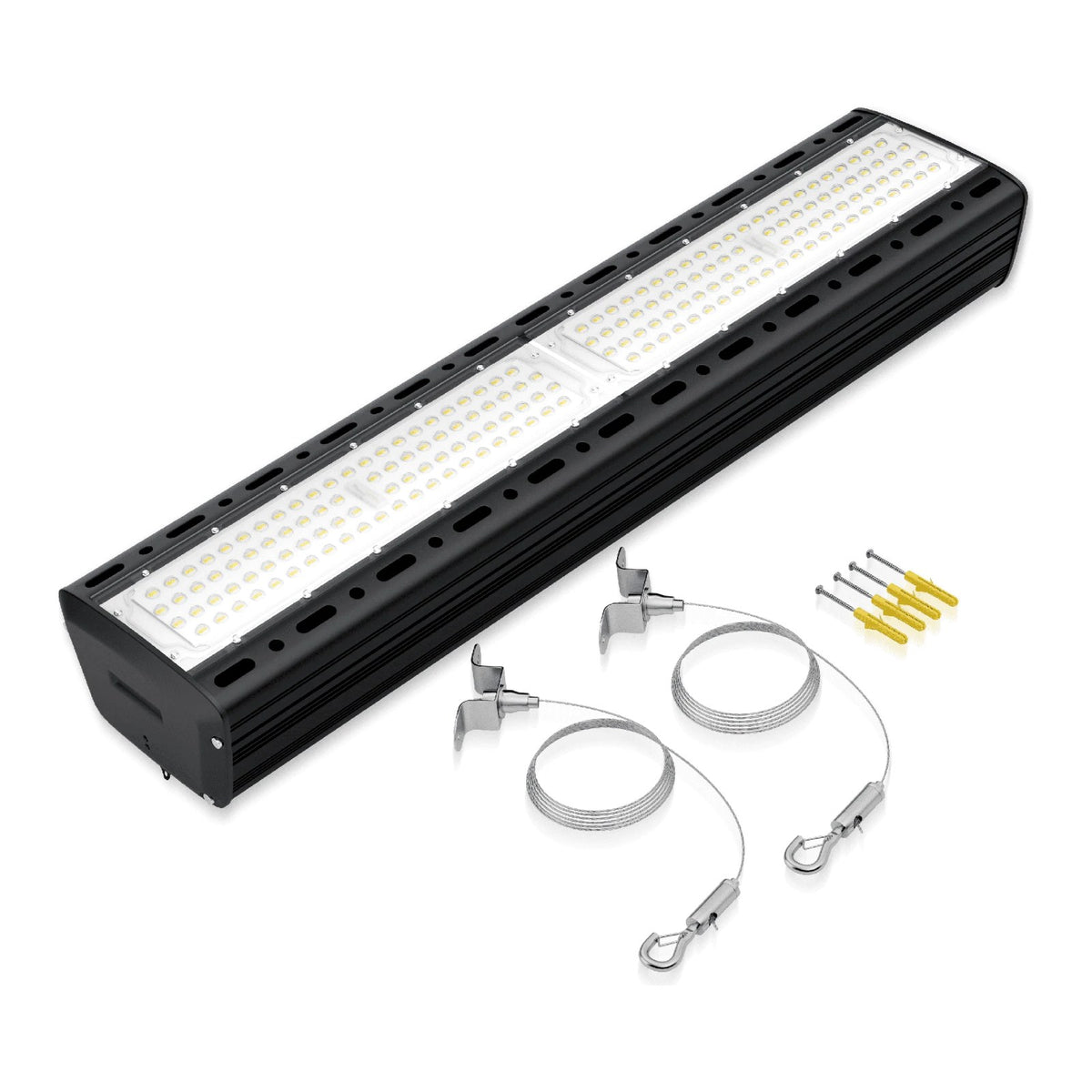 Lineaire LED high bay 100W met ophangset