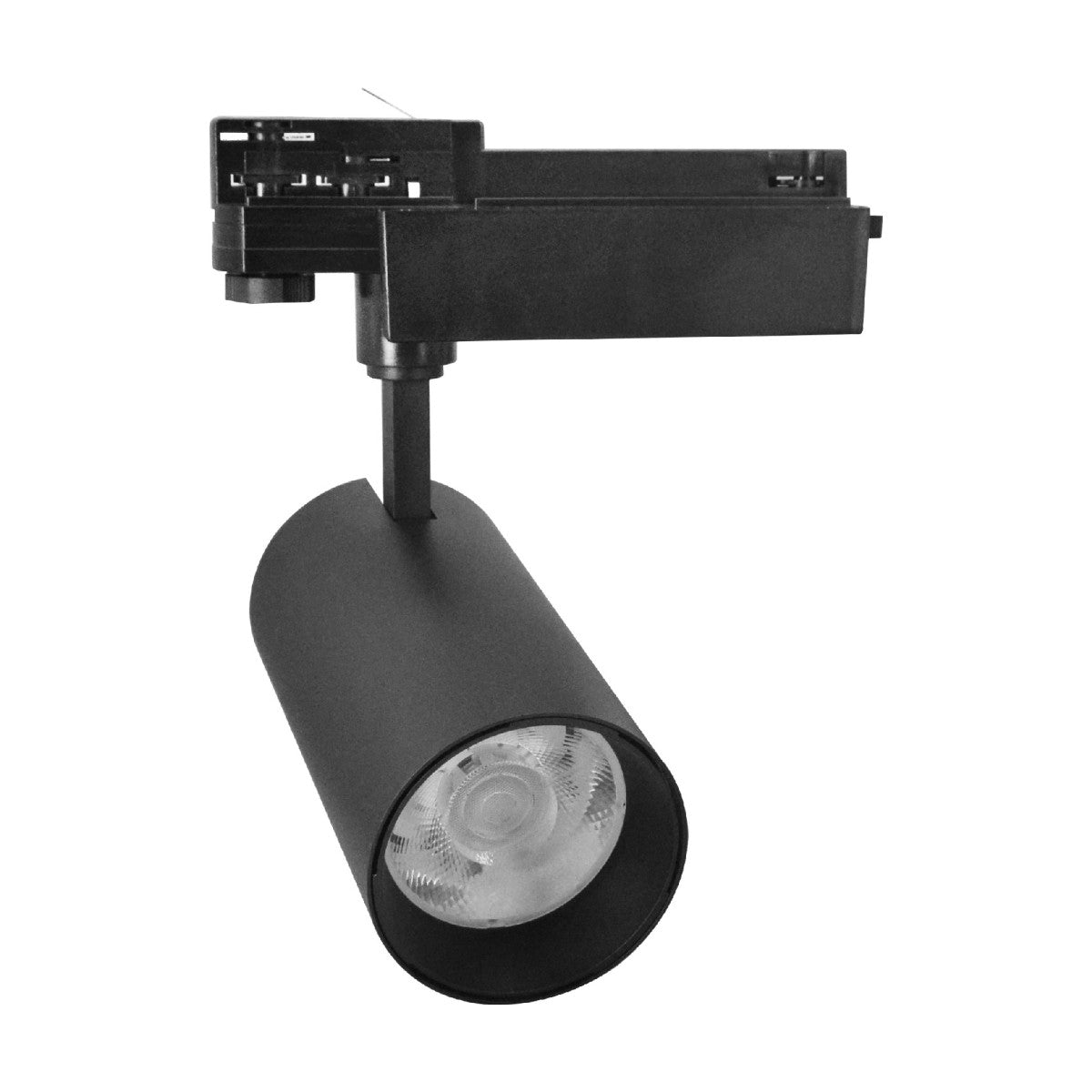 LED railspot 24 graden zwart met railadapter